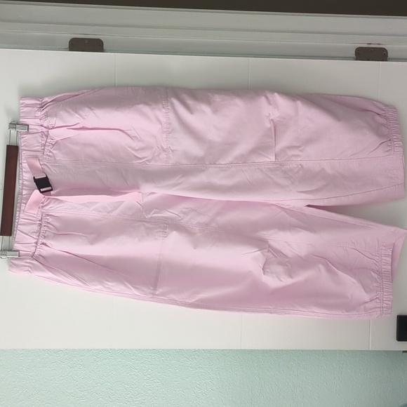 Free People Movement Light Pink Slouchy Low Rise Women's Jogger Pants Size Large - Picture 5 of 9